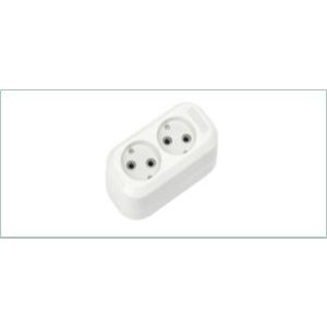 Колодка Smartbuy 2гн 10А/2,2кВт б/з