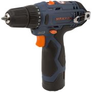 Шуруповерт аккумуляторный 12В MAX-PRO Li-Ion, 2 бат, 30Нм, рег.оборот.
