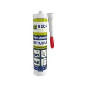 Герметик RoofComplect силиконовый нейтральный белый 280мл (24шт/уп)