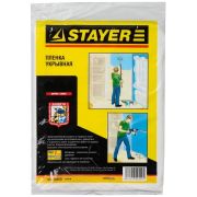 Пленка укрывная  9мкр, 2,7х15м Stayer, кл.лента