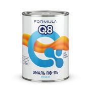 Эмаль ПФ 115 FORMULA Q8 серая 0,9кг