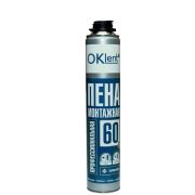 Пена монтажная Oklent проффесиональная летняя 65 (860гр/16шт/уп)