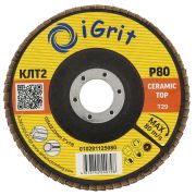 Диск лепестковый 125 Р 80 iGrit Ceramic КЛТ2