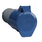 Розетка кабельная 16А 220В 2P+PЕ ССИ-213 IP44 IEK