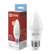 Лампа светодиодная LED-СВЕЧА-VC 11Вт свеча 6500К холод. бел. E27 1050лм 230В IN HOME