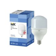 Лампа светодиодная HP 65Вт 230В 6500К E40 IEK