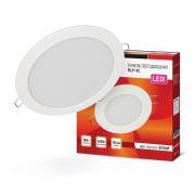 Светильник светодиодный RLP-VC 18Вт 6500К IP40 1440лм 230В 185мм кругл. встраив. панель бел. (аналог Downlight) IN HOME
