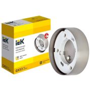 Светильник накладной под лампу GX53 бел. IEK