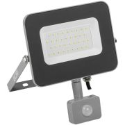 Прожектор светодиодный СДО 07-30Д 30Вт 6500К IP54 с датчиком движ. сер. IEK