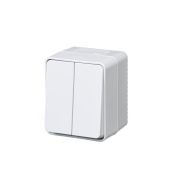 Выключатель 2-кл. ОП AtlasDesign Profi54 IP54 10AX бел. SE
