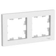 Рамка 2-м AtlasDesign универс. бел. SE