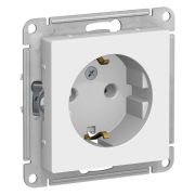 Розетка 1-м СП AtlasDesign 16А IP20 с заземл. механизм бел. SE