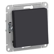 Переключатель проходной 1-кл. СП AtlasDesign 10А IP20 (сх. 6) 10AX механизм карбон SE