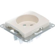Розетка 1-м СП Glossa 16А IP20 без заземл. механизм беж. SE