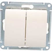 Выключатель 2-кл. СП Glossa 10А IP20 (сх. 5) 10AX механизм беж. SE