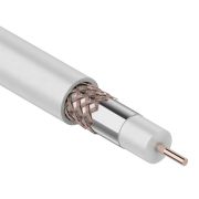 RG- 6  REXANT Коаксиальный для трансляции в/сигналов, белый (100м) (01-2201(2207))