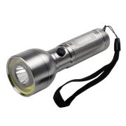 Фонарь ручной AF6-L3W/L2W-ti 3Вт COB+2Вт LED 3хAAA (не в компл.) корпус: алюм. ближн./дальн. свет титан. ФАZА