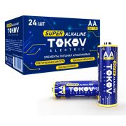 Элемент питания алкалиновый AA/LR6 1 шт TOKOV ELECTRIC