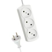 Удлинитель 3х1.5м 6А IP20 ШВВП 2х0.75 КОСМОС