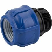 Муфта ПЭ компресс Дн20х1/2