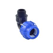 Отвод ПЭ компресс Дн32х1