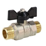 Кран шаровой латунь Pride аналог 11б27п1 Ду15 р/р баб LD Pride 47.15.Н-Н.Б