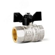 Кран шаровой латунь Pride аналог 11б27п1 Ду25 м/м баб LD Pride 47.25.В-В.Б