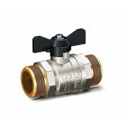 Кран шаровой латунь Pride аналог 11б27п1 Ду25 р/р баб LD Pride 47.25.Н-Н.Б