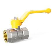 Кран шаровой латунь Pride аналог 11б27п1 Ду32 Ру 25 м/м рыч LD Pride 47.32.В-В.Р