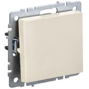 Выключатель 1-кл. СП BRITE ВС10-1-0-БрКр 10А беж. IEK BR-V10-0-10-K10