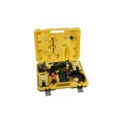 УШМ аккумуляторная 125мм Hanskonner, 18В, Unibattery, пл.пуск, 2х4.0Ач, ЗУ, кейс