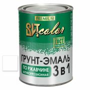 Грунт-эмаль по ржавчине 3 в1 ВИТ color шоколад  0,8 кг.