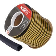 Уплотнитель «KIM TEC», D-профиль, черный (100м)