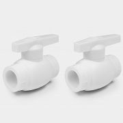 Кран шаровый полипропилен D20 КОНТУР