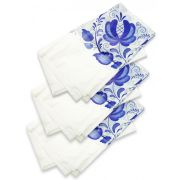 Скатерть одноразовая 110*150 см «Гжель» ПВД