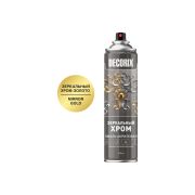 Аэрозольная эмаль ЗЕРКАЛЬНЫЙ ХРОМ DECORIX, 400 мл, зеркальный хром-золото