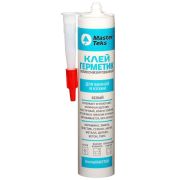 Клей-герметик MasterTeks HomeMaster силиконизир. д/ванной и кухни белый 260 мл