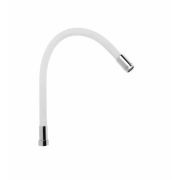 Излив гибкий белый  для корпуса «Frap»