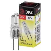 Лампа галогенная G4-JC-20W-12V ЭРА