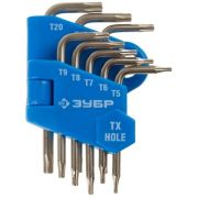 Набор имбусовых ключей Звездочка (Torx)  5-20мм (8шт)