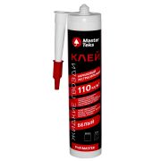 Жидкие гвозди MasterTeks белые 430г, акриловые экстрасильные