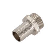 Штуцер для шланга латунный, наружная резьба, 1/2