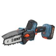 Пила цепная аккум. SENIX CSX2-M2-EU (40В(2*20В), б/щ, ЗУХ2, шина 16«/40см, цепь 3/8»/1,3/56зв)