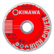 Диск OKINAWA high power по металлу 230*3,0*22,2