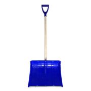 Лопата снегоуб МОНБЛАН  490х370 ковш,дер.черенок V-руч