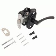 Защелка врезная ЗЩ 2.03 (черный) ОМЕГА