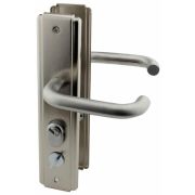 Комплект ручек РД-8010 автомат универсальный (матовый никель) MARLOK