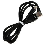 Дата-кабель S72 Lightning черный, 2.4А, сил., 1м Smartbuy