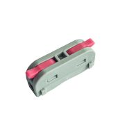 Клемма строительно-монтажная с рычажками проходная 1 полюс 0,08-4 мм² SMARTBUY