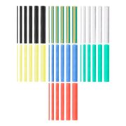 Набор трубок термоусадочных ТУТ нг тонкостен (7 цветов, 6 размеров, 10 см) SMARTBUY